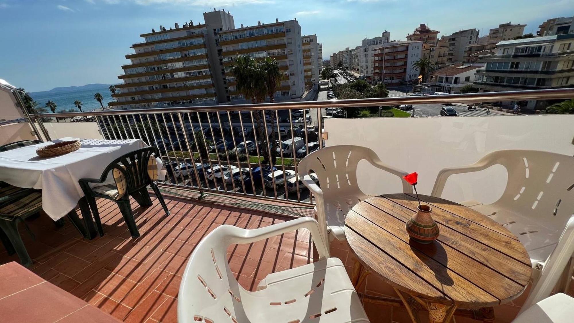 Appartement Piso Vista Mar Y Parking En Roses Av-30 Extérieur photo